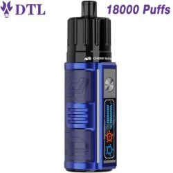 15000 18000 20000 Puffs DTL DL Disposable Vape E-Shisha Hookah POD Kit with LED Screen Adjustable Airflow