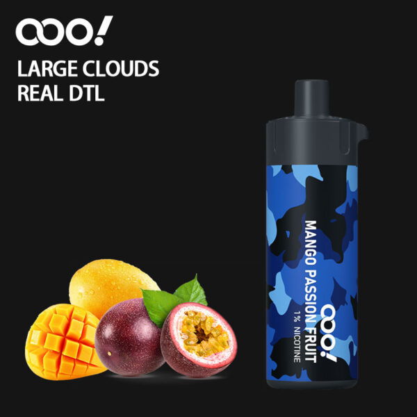 OOO! DL/DTL Disposable POD Vape 12000 Puffs 20ml/15ml