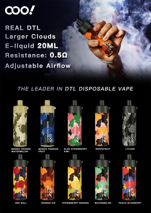 DTL Vape UK | Disposable POD DL device Shisha Brand Supplier, Distributor Wholesales Best Price